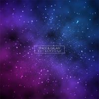 Universe shiny colorful galaxy glowing background vector