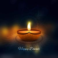 Moderno hermoso colorido diwali brillante diseño vector