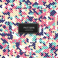 Abstract colorful lines pattern background vector