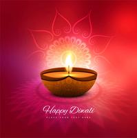 Abstract shiny beautiful diwali background vector