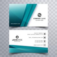 Abstract business card template set design vector