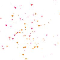 Abstract colorful geometric confetti background vector