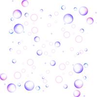 Abstract colorful circles background vector