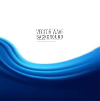 Abstract blue wave illustration vector