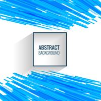 Abstract blue lines creative background vector