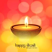 Modern beautiful diwali modern design vector