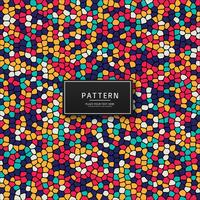 Abstract colorful pattern design vector