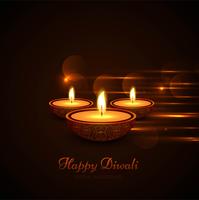 Modern beautiful colorful diwali bright design vector