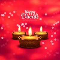 Abstract shiny beautiful diwali background vector