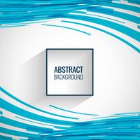 Elegant blue lines background wave vector