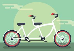 Tandem Bike Vector