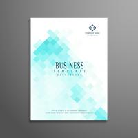 Abstract business flyer template design vector