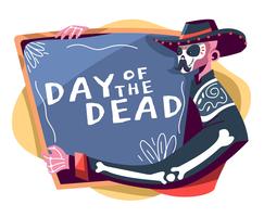 Day Of The Dead vector