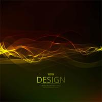 Abstract business elegant wave background illustration vector