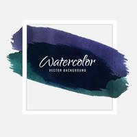 Abstract colorful watercolor stroke background vector