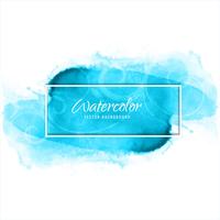 Abstract colorful watercolor stroke background vector