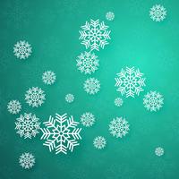 Merry Christmas greeting card colorful background vector