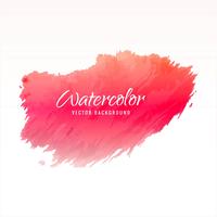 Abstract colorful watercolor stroke background vector