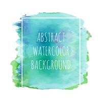 Abstract colorful watercolor stroke background vector