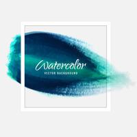 Abstract colorful watercolor stroke background vector