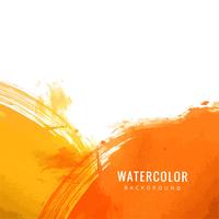 Abstract colorful watercolor stroke background vector