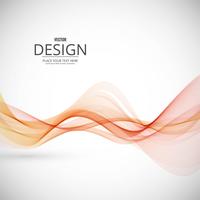 Abstract business elegant wave background illustration vector