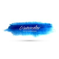 Abstract colorful watercolor stroke background vector