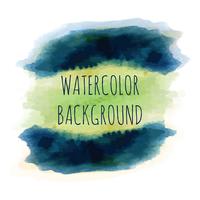 Abstract colorful watercolor stroke background vector