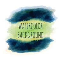 Abstract colorful watercolor stroke background vector