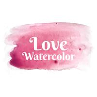 Abstract colorful watercolor stroke background vector