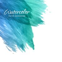 Abstract colorful watercolor stroke background vector