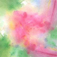 Abstract colorful watercolor stroke background vector