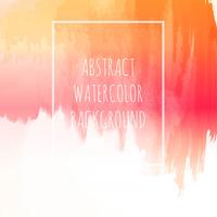 Abstract colorful watercolor stroke background vector