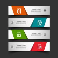 Abstract creative infographic background 