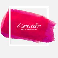 Abstract colorful watercolor stroke background vector