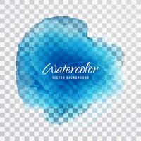 Abstract colorful watercolor stroke background vector