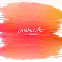 Abstract colorful watercolor stroke background vector