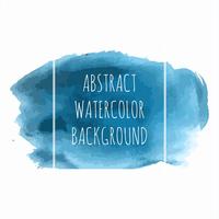 Abstract colorful watercolor stroke background vector