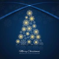 Merry Christmas greeting card colorful background vector