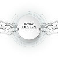 Abstract technology background design illustration