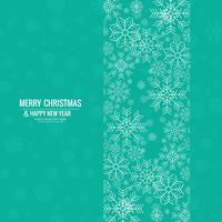 Merry Christmas greeting card colorful background vector