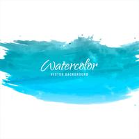 Abstract colorful watercolor stroke background vector