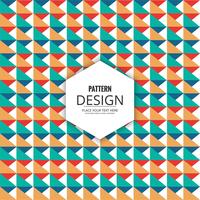Abstract decorative seamless pattern design vector