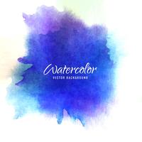 Abstract colorful watercolor stroke background vector