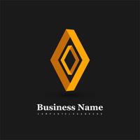 Abstract business logo design vector