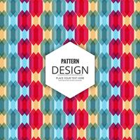 Abstract decorative seamless pattern design vector