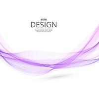 Abstract business elegant wave background illustration vector