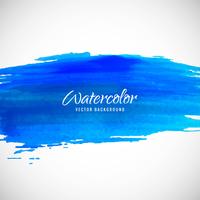 Abstract colorful watercolor stroke background vector