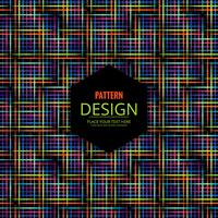 Abstract decorative seamless pattern design vector