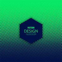 Abstract dotted halftone pattern design vector